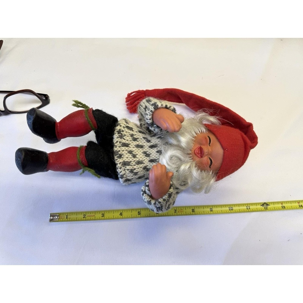 VTG Arne Hasle Askim Norge ~ Nordic Christmas Folklore Nisse Elf/Gnome Doll - Picture 5 of 5